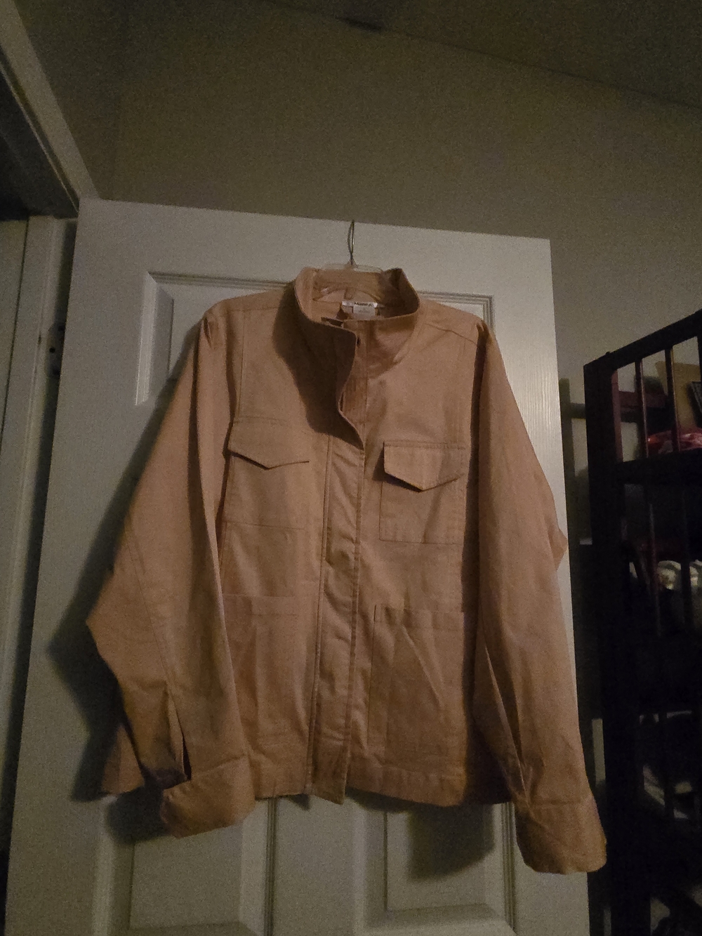 Women's Lightweight Utility Jacket in Tan